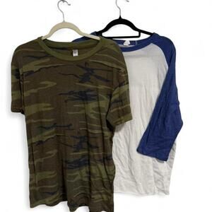 Bundle of 2 Alternative T Shirts Size Large